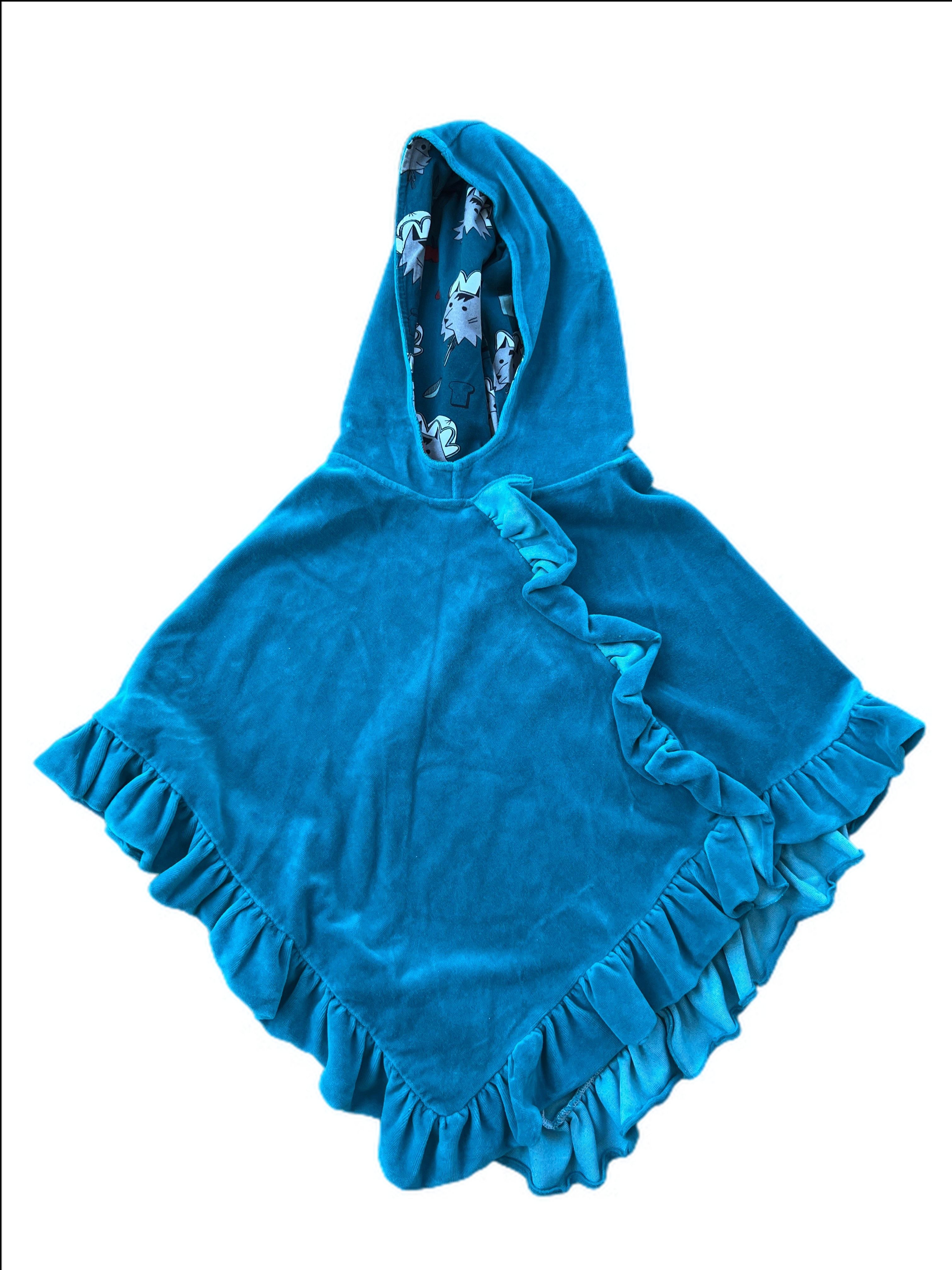 Velour Poncho