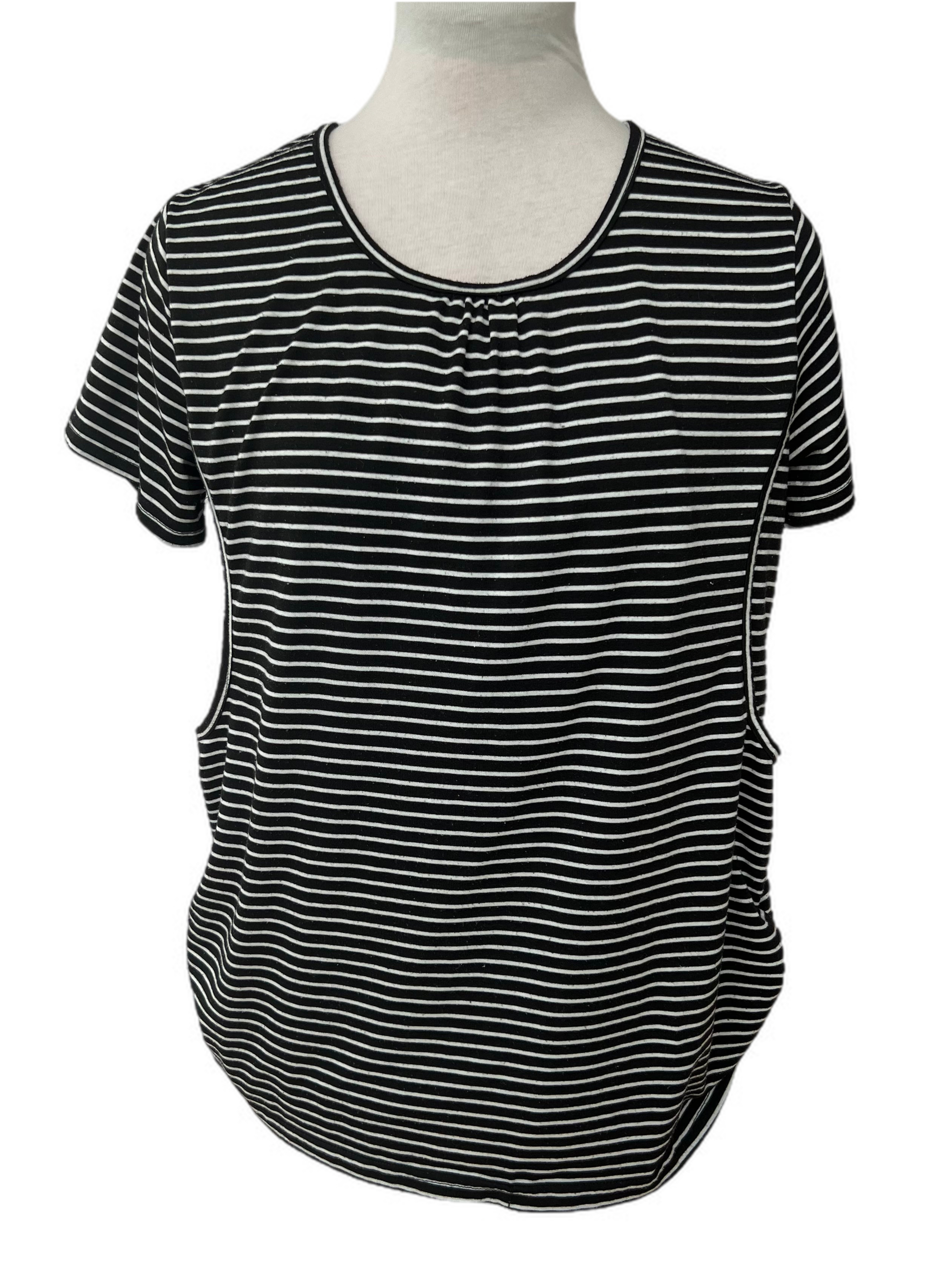 Striped Breast Feeding Top