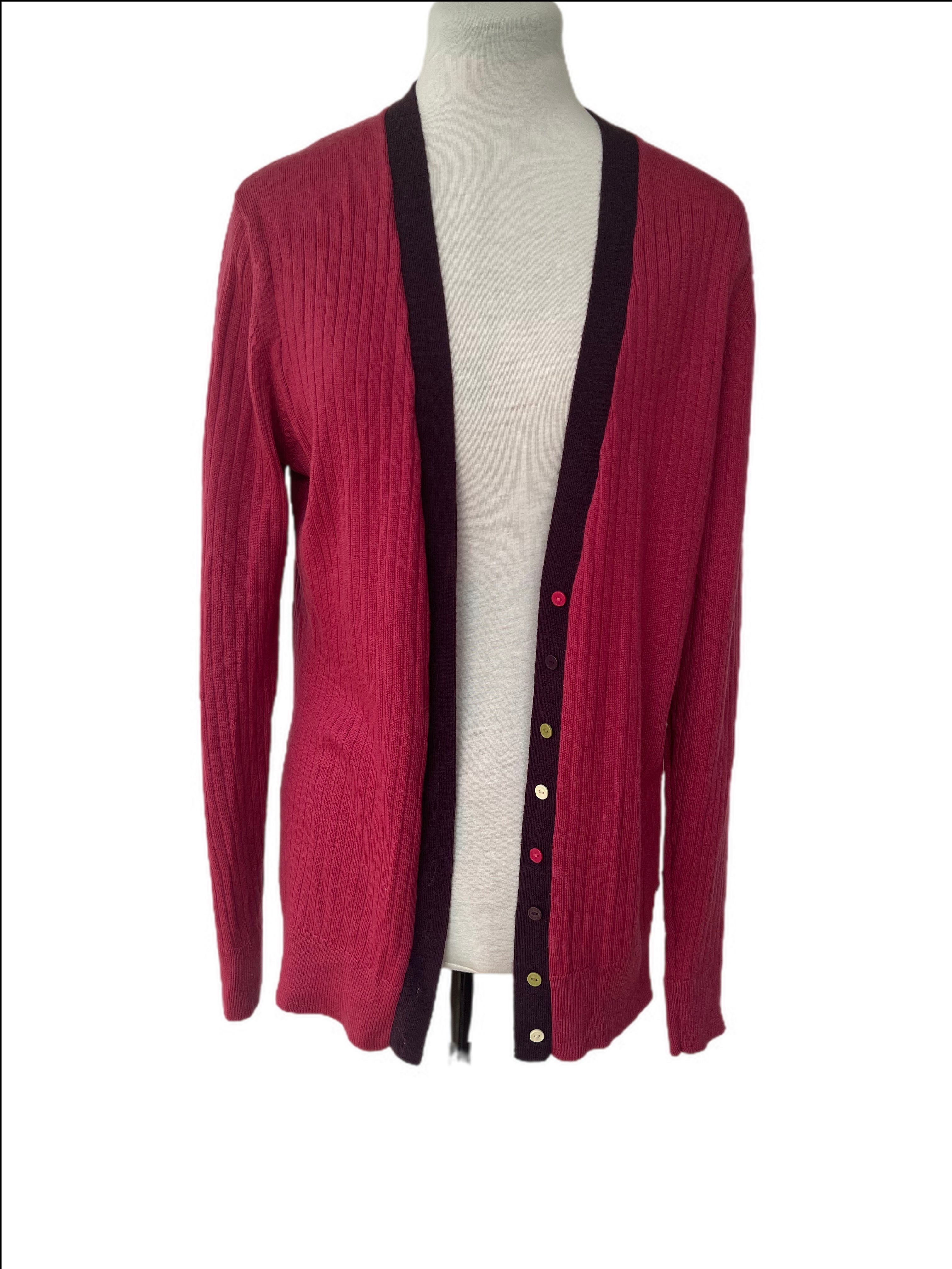 Ribbed cardigan