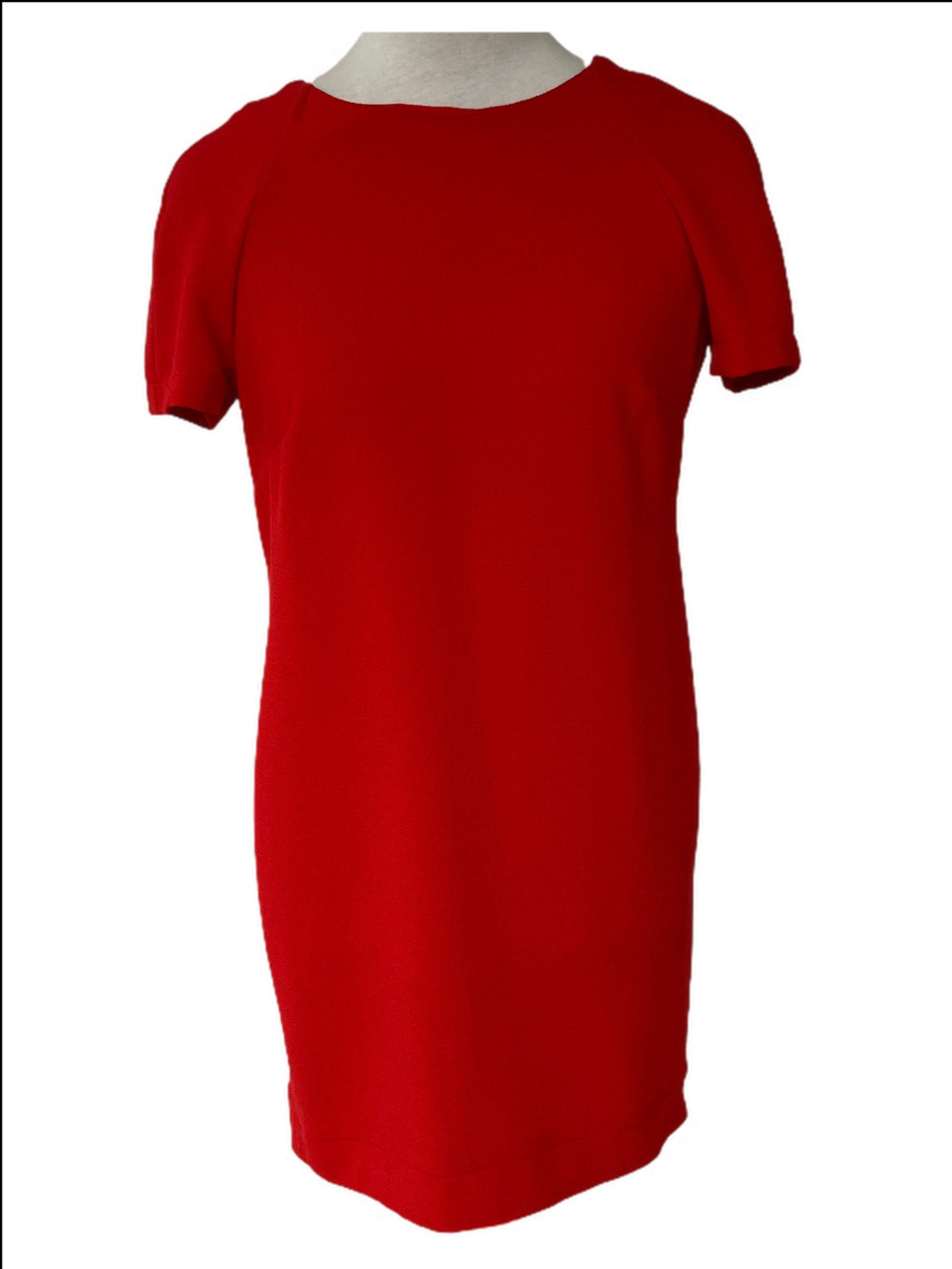 Short Sleeve Sheath Dress