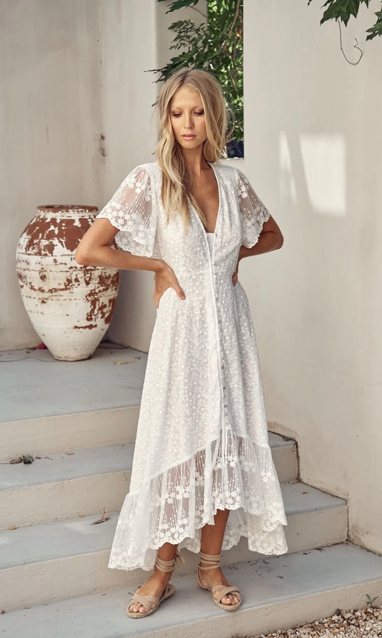 Jaase Lace Maxi Dress