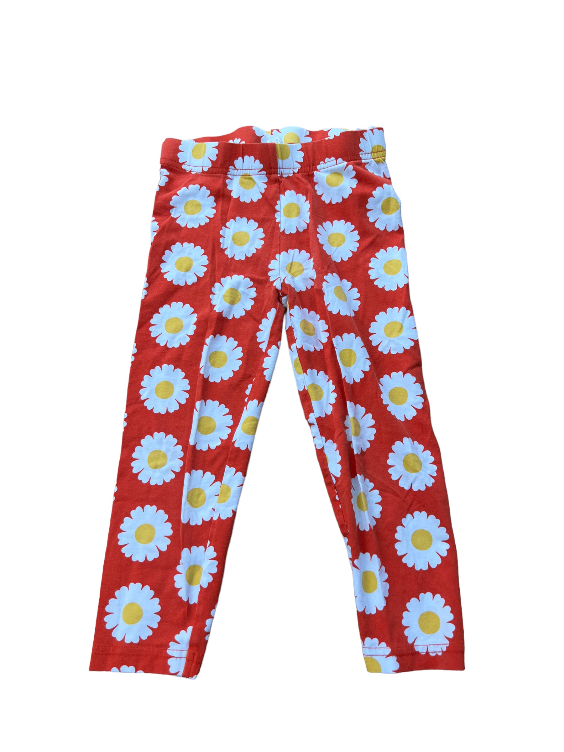 Maxomorra Kids Daisy Cropped Leggings