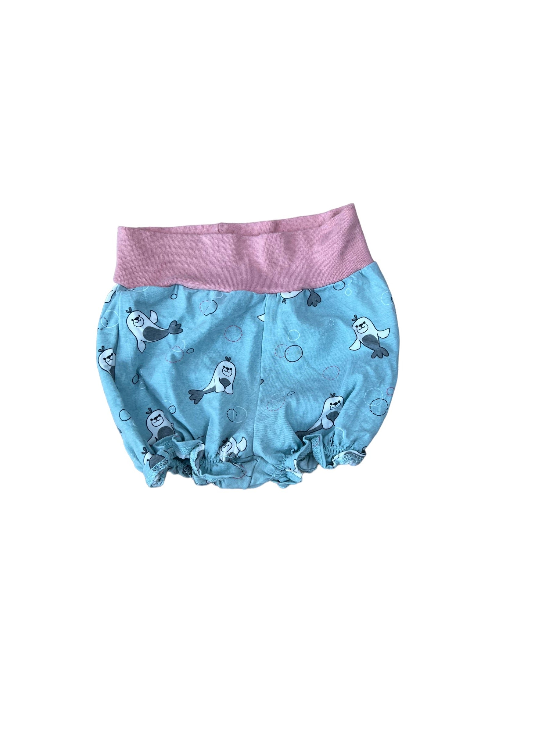 Maxomorra Seal Baby Bloomer Shorts