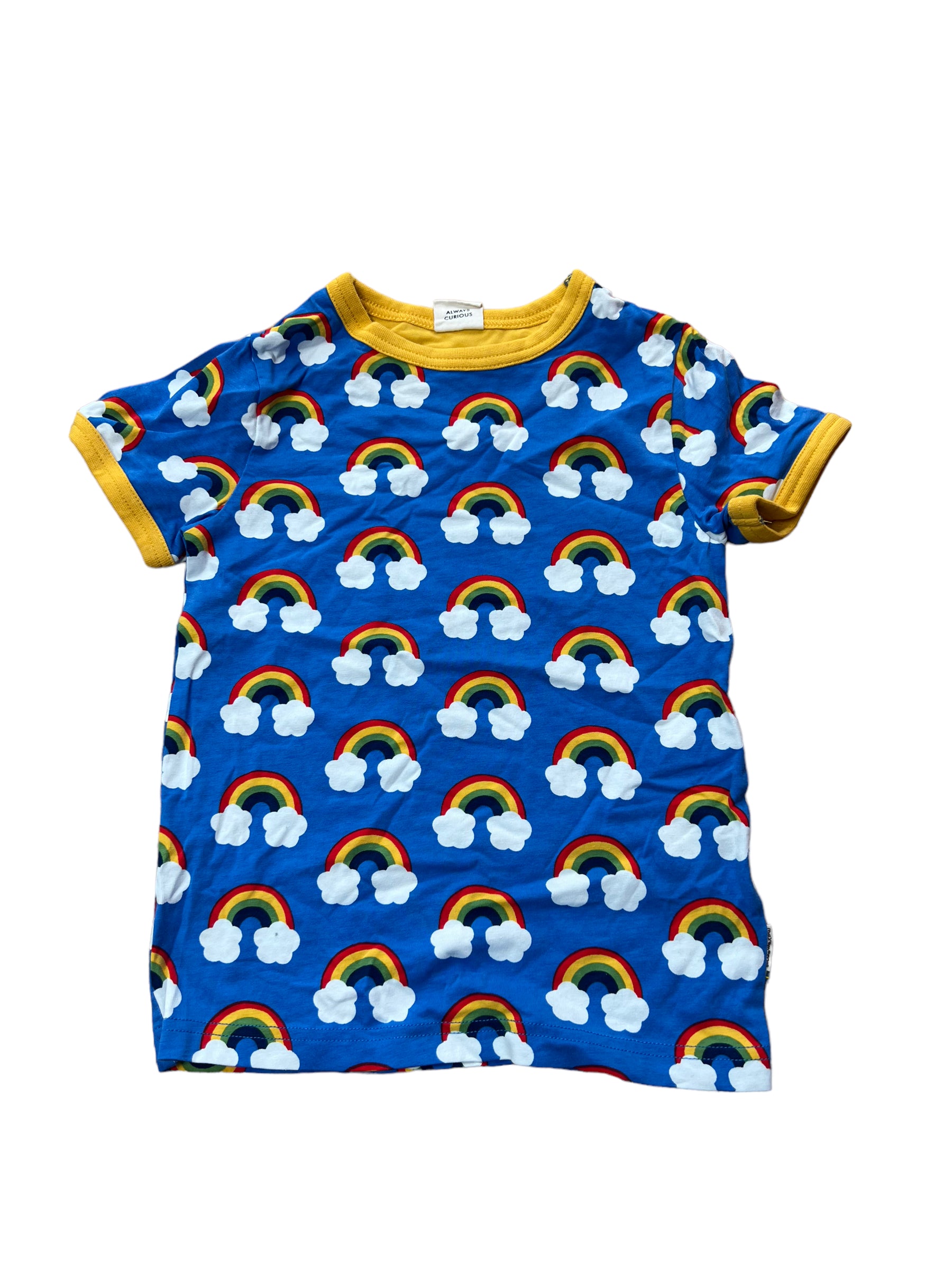 Maxomorra Rainbow Kids Top