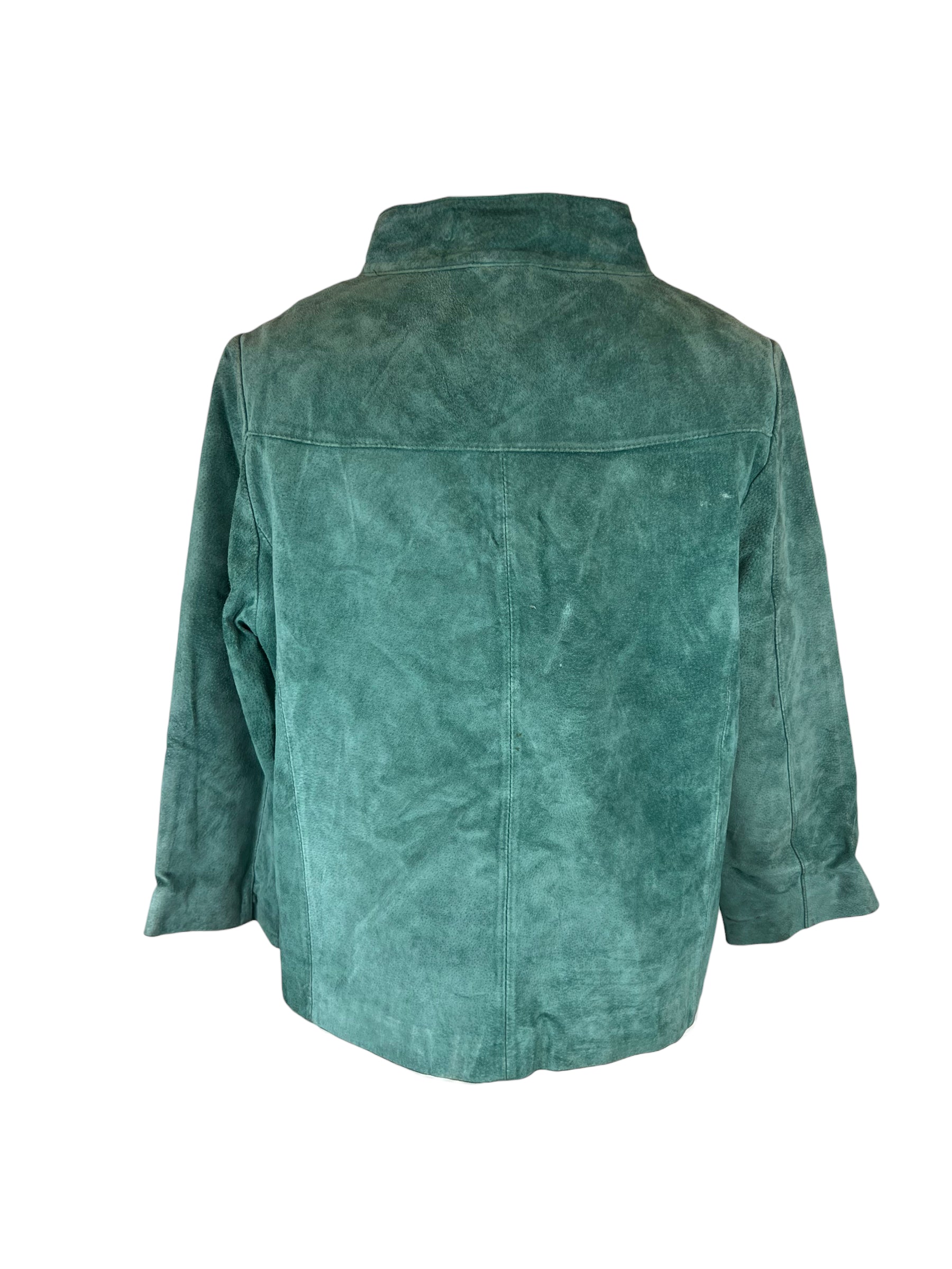 A Wear Suede Trapeze Jacket