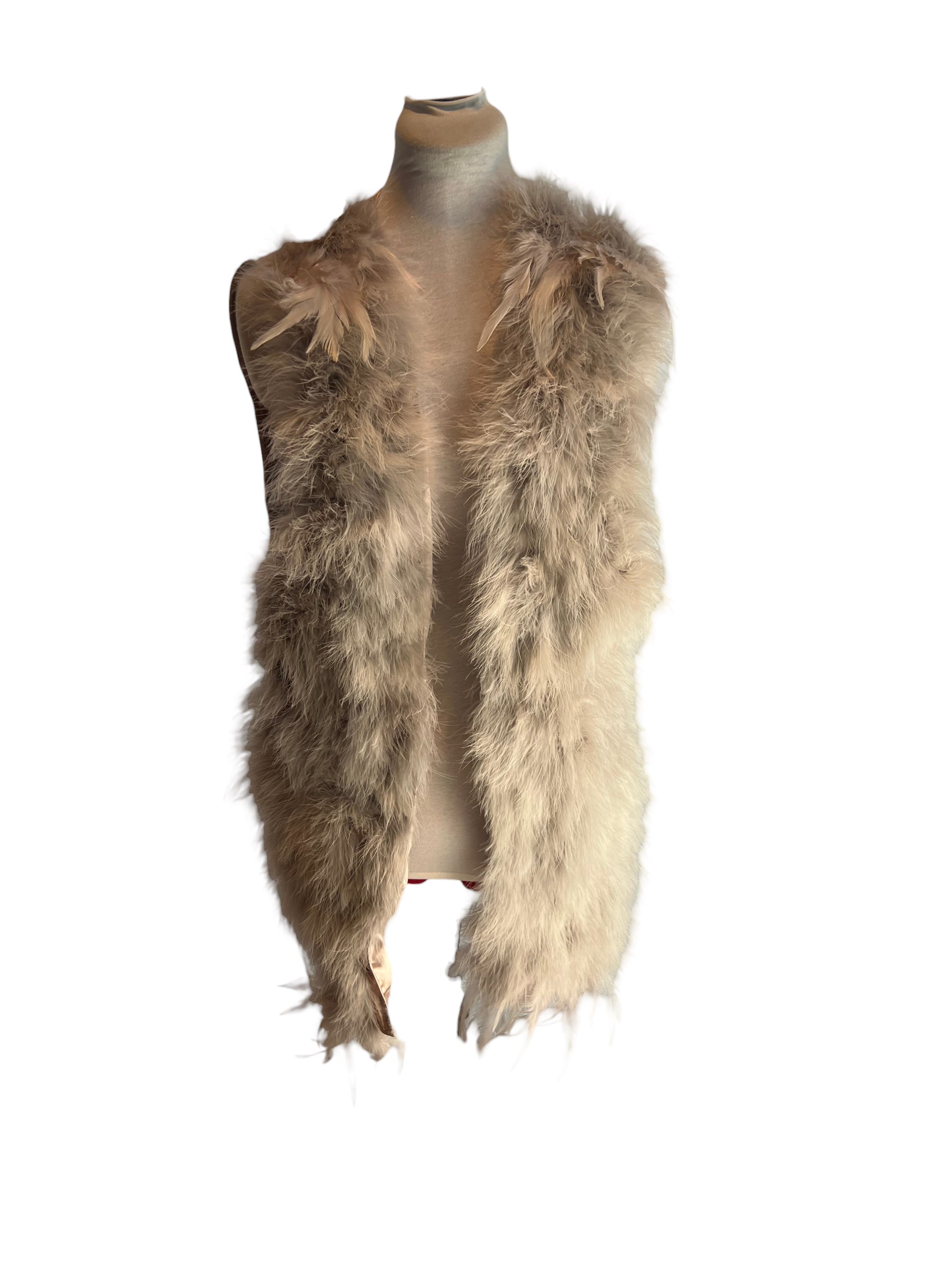 River Island Feather Gillet
