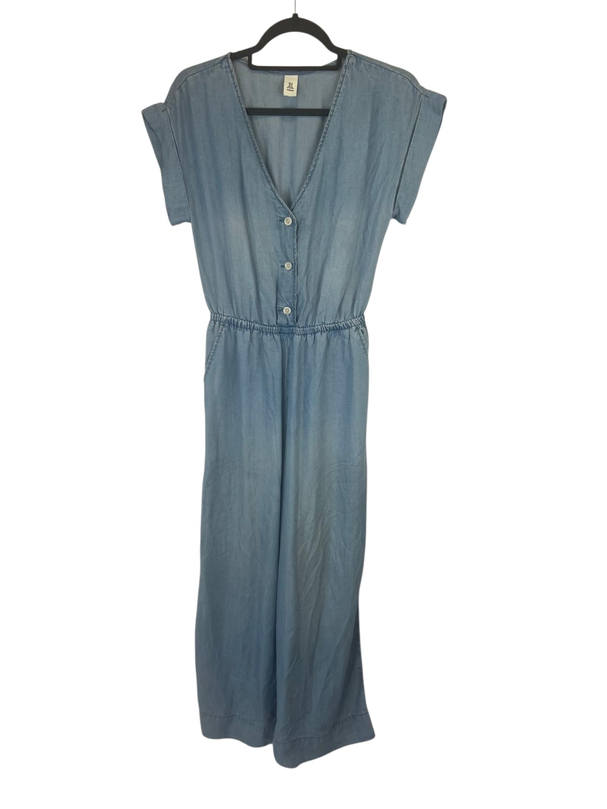 & Denim Jumpsuit