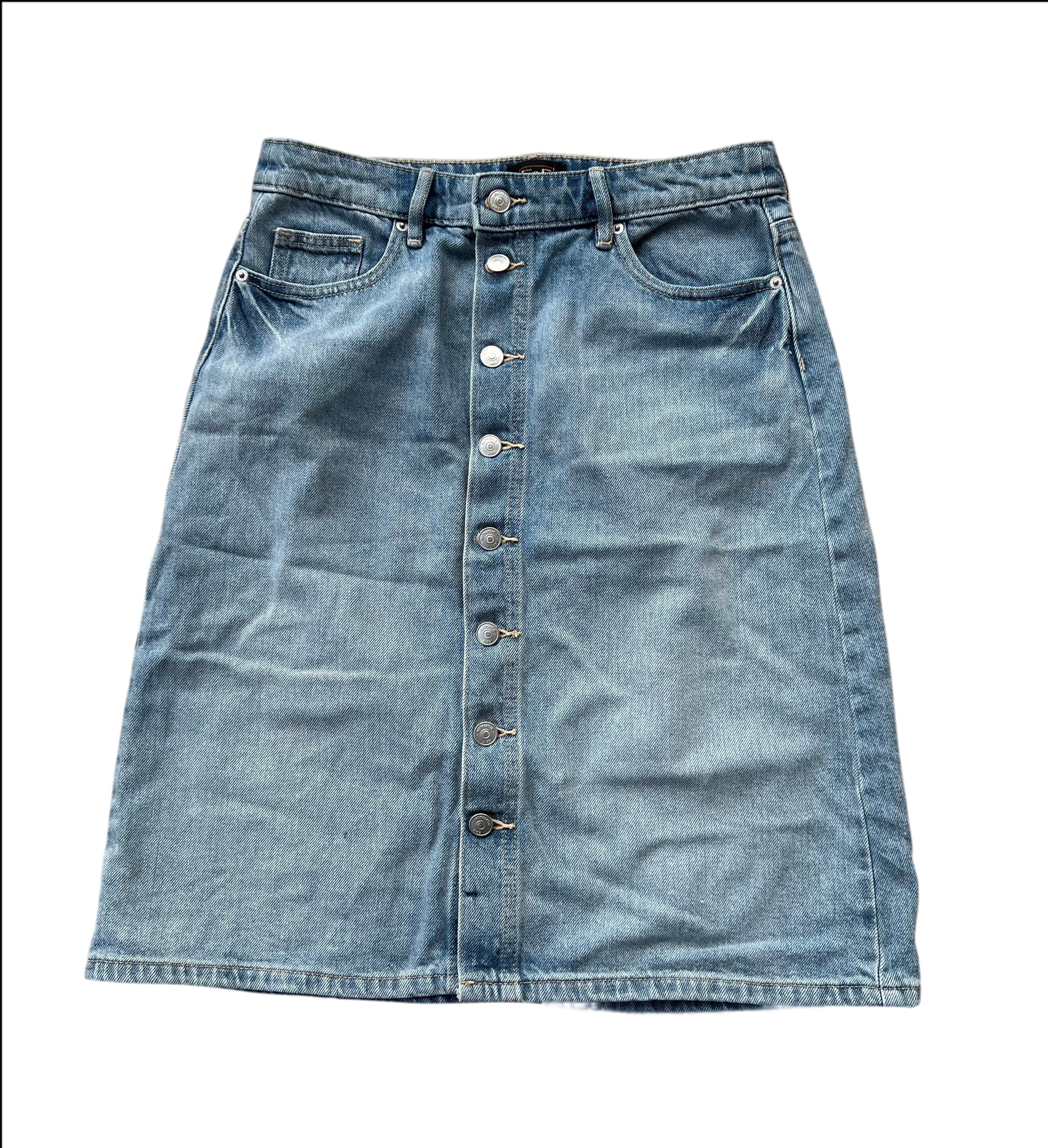 F&f hot sale denim skirt