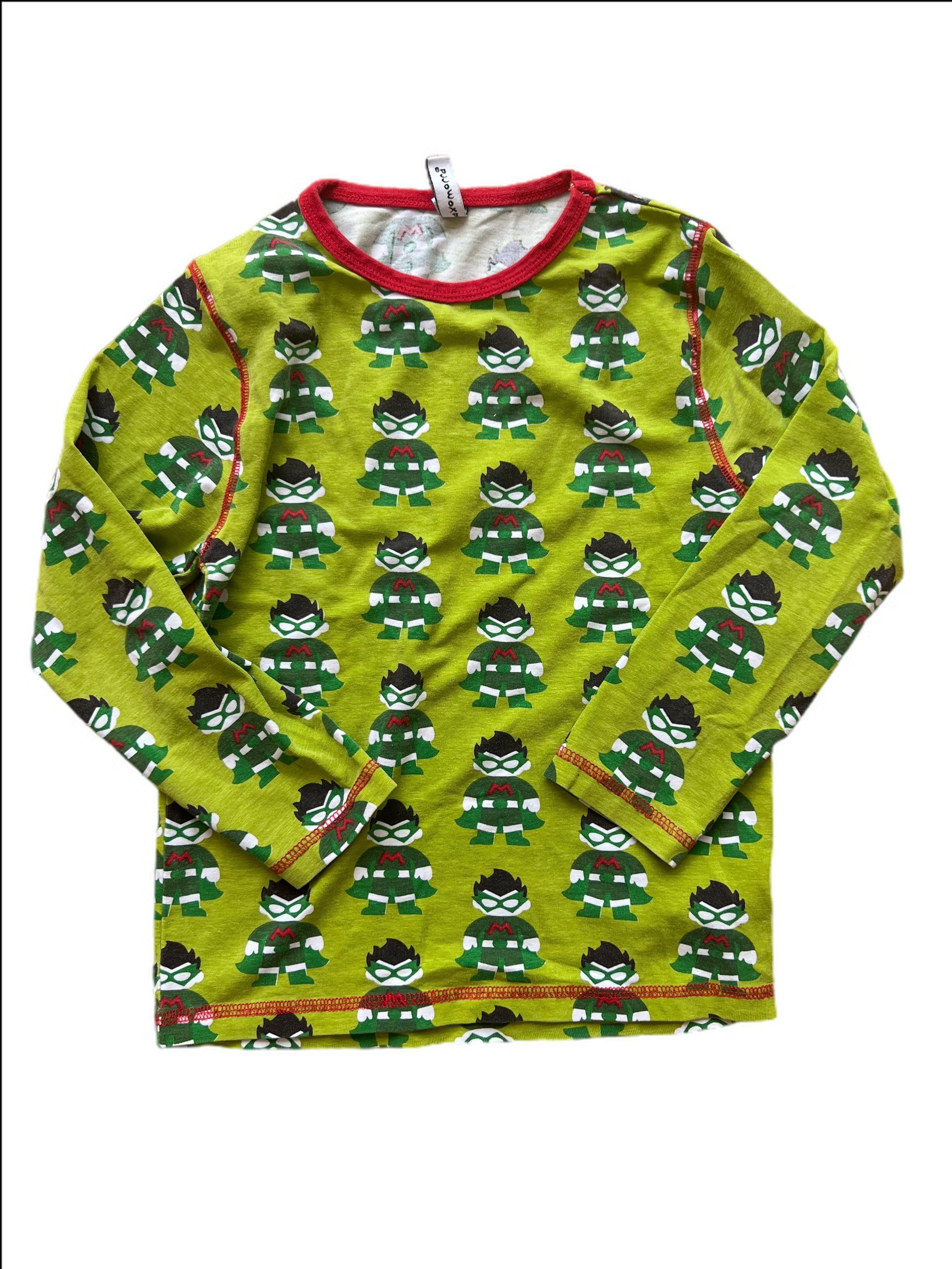 Long Sleeve Superboy Pajamas