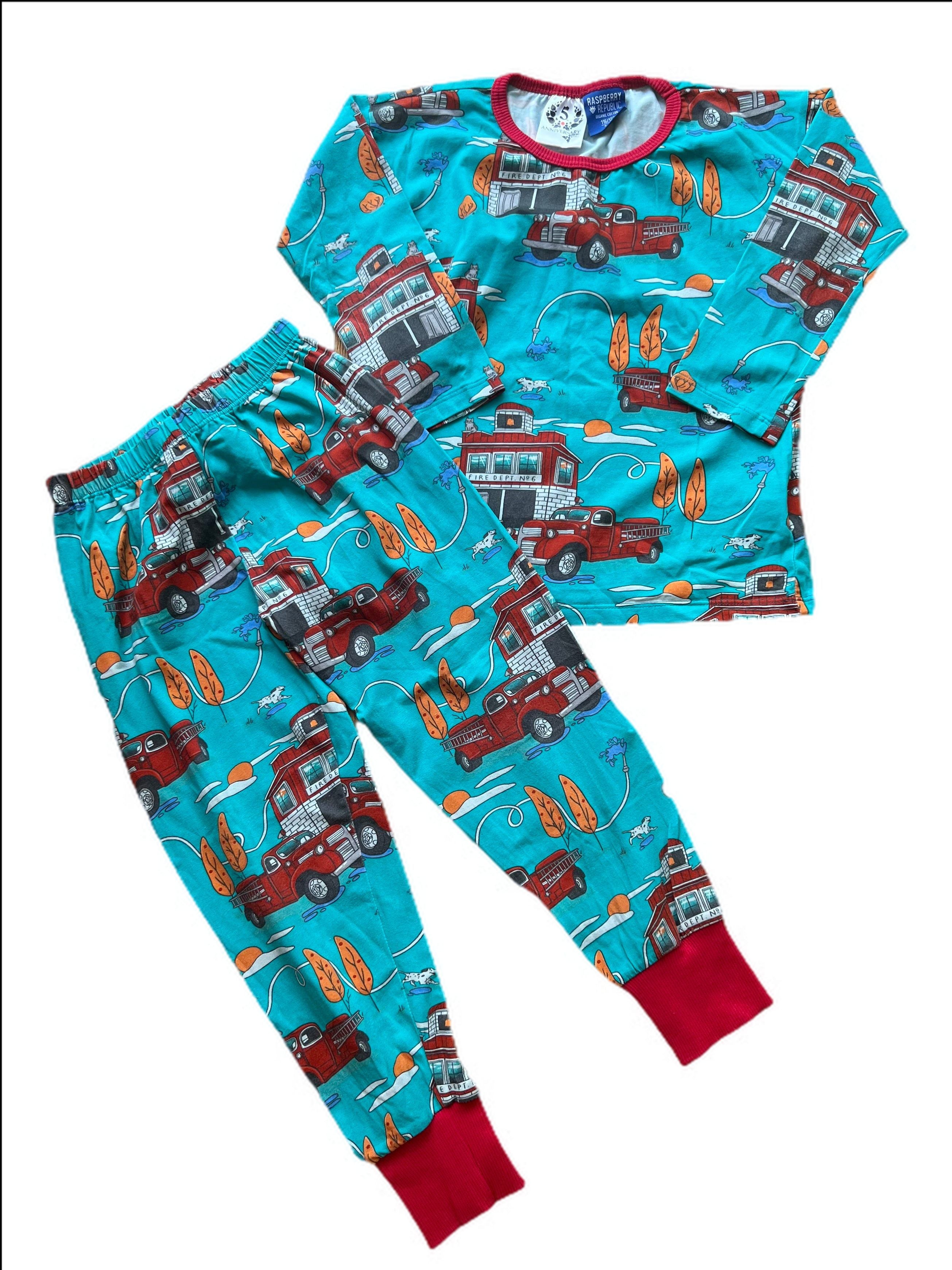 Long Sleeve Firehall Pajamas 1