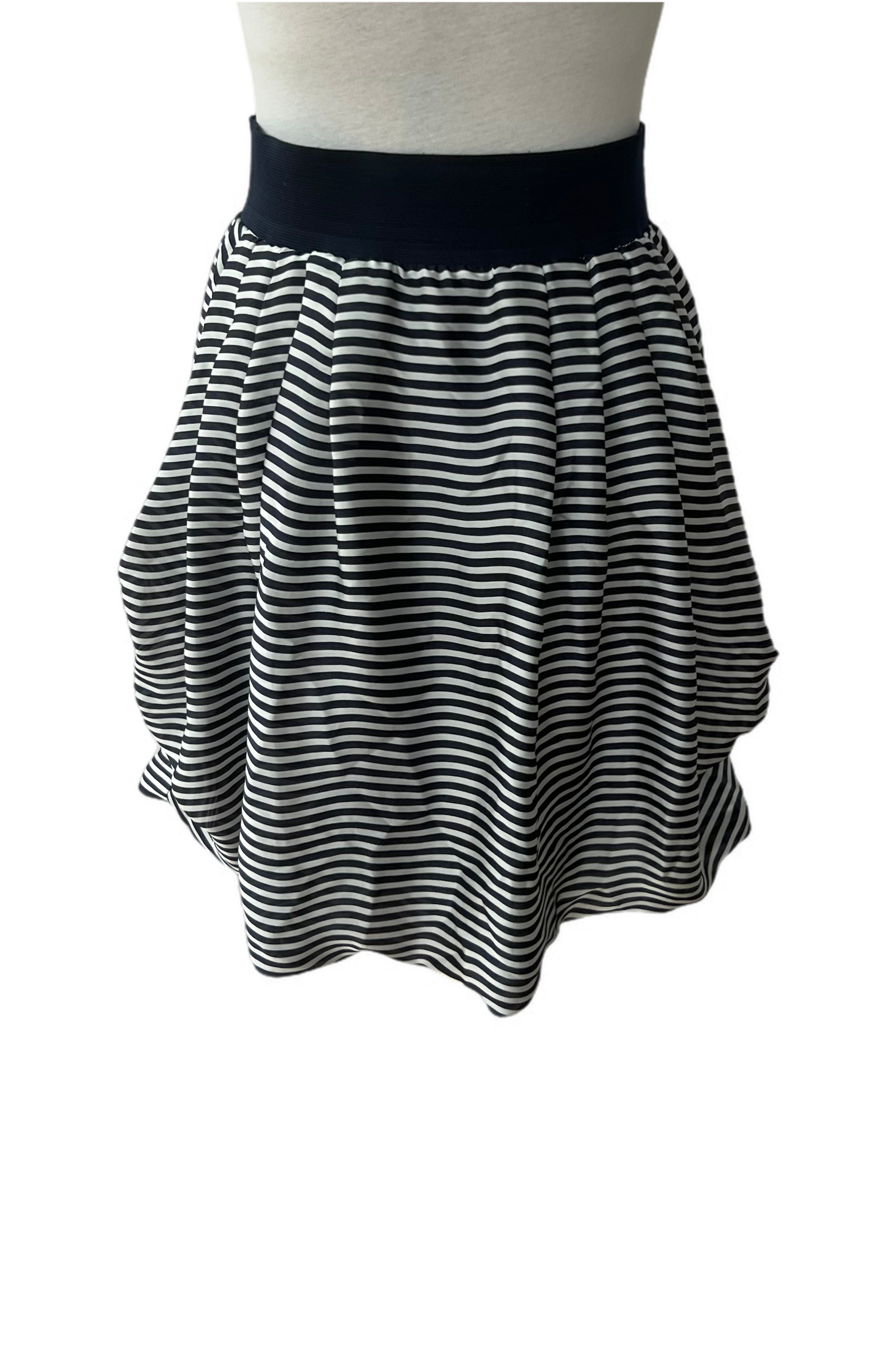 Striped Bubble Skirt