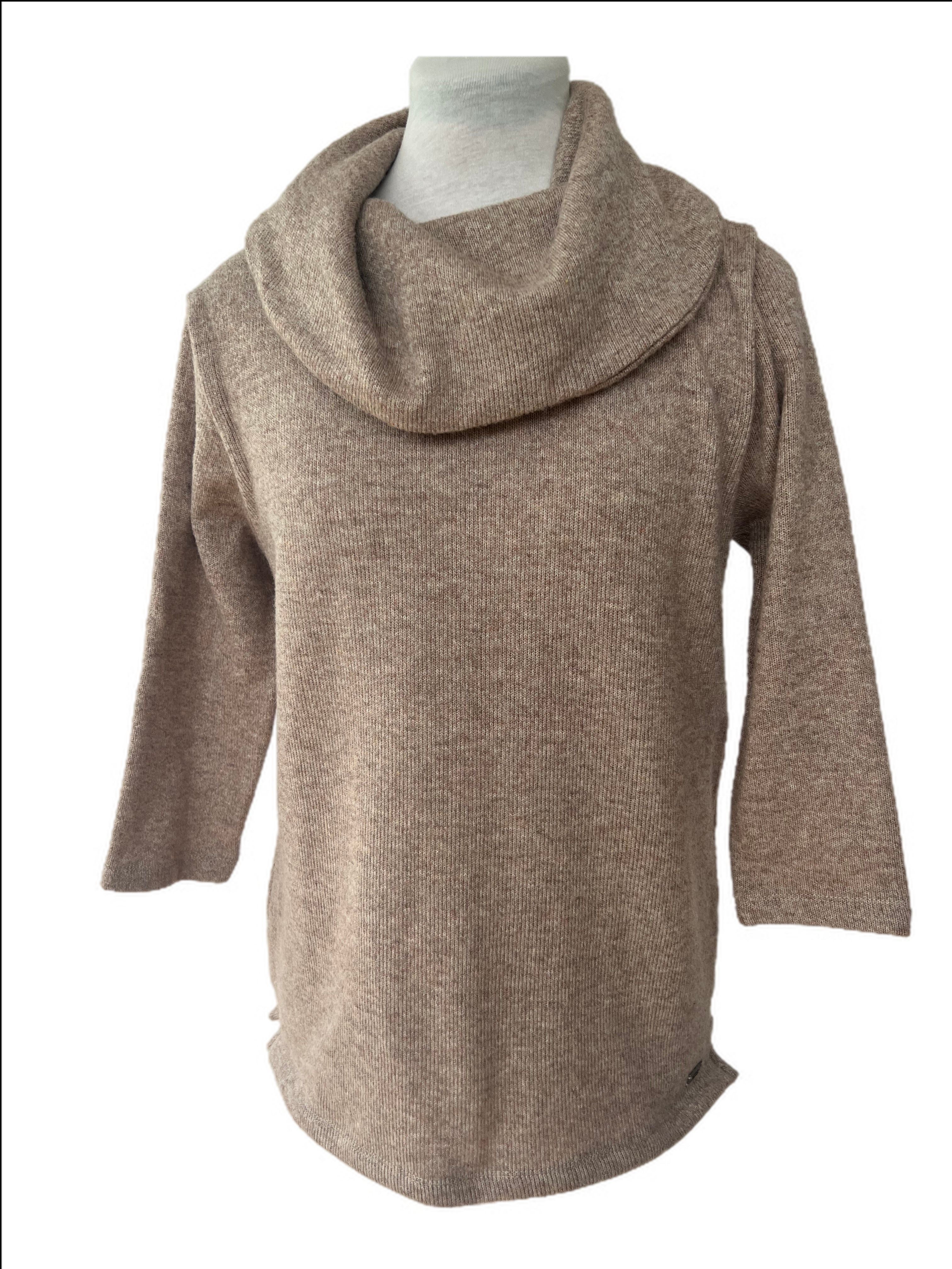 F&f cowl neck outlet jumper