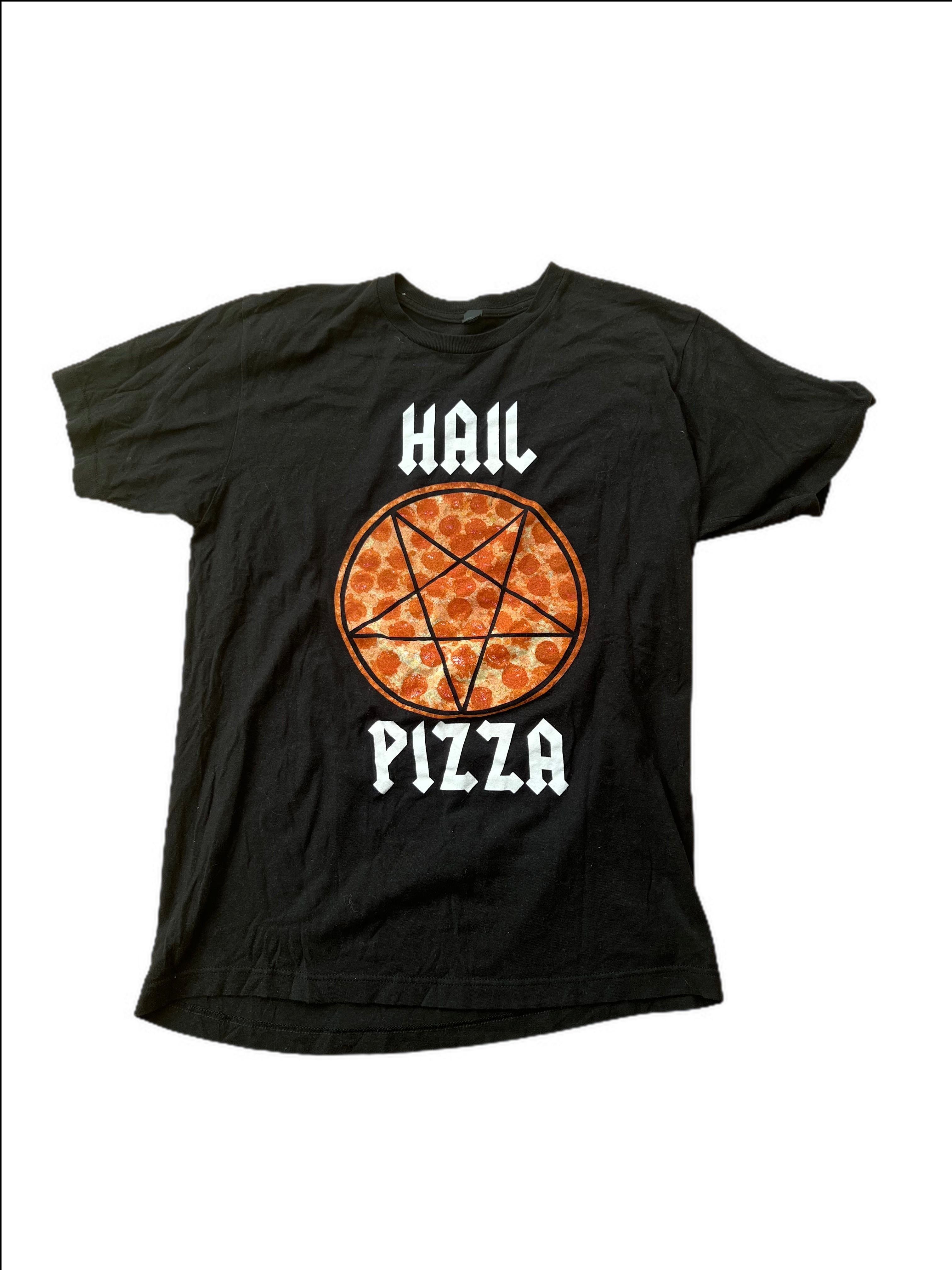 Hail Pizza, Short Sleeve Unisex Tee