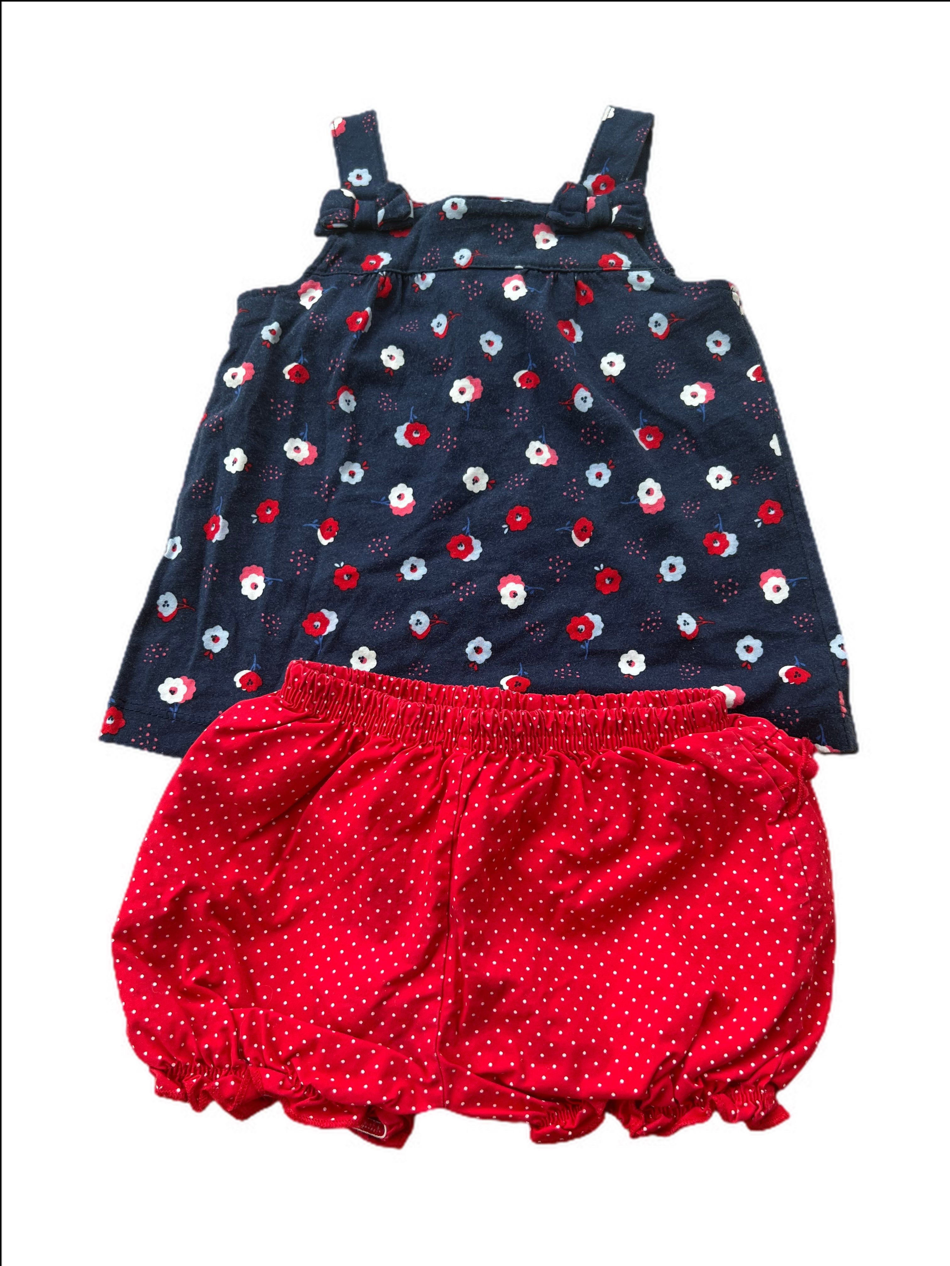Summer top and matching bloomers