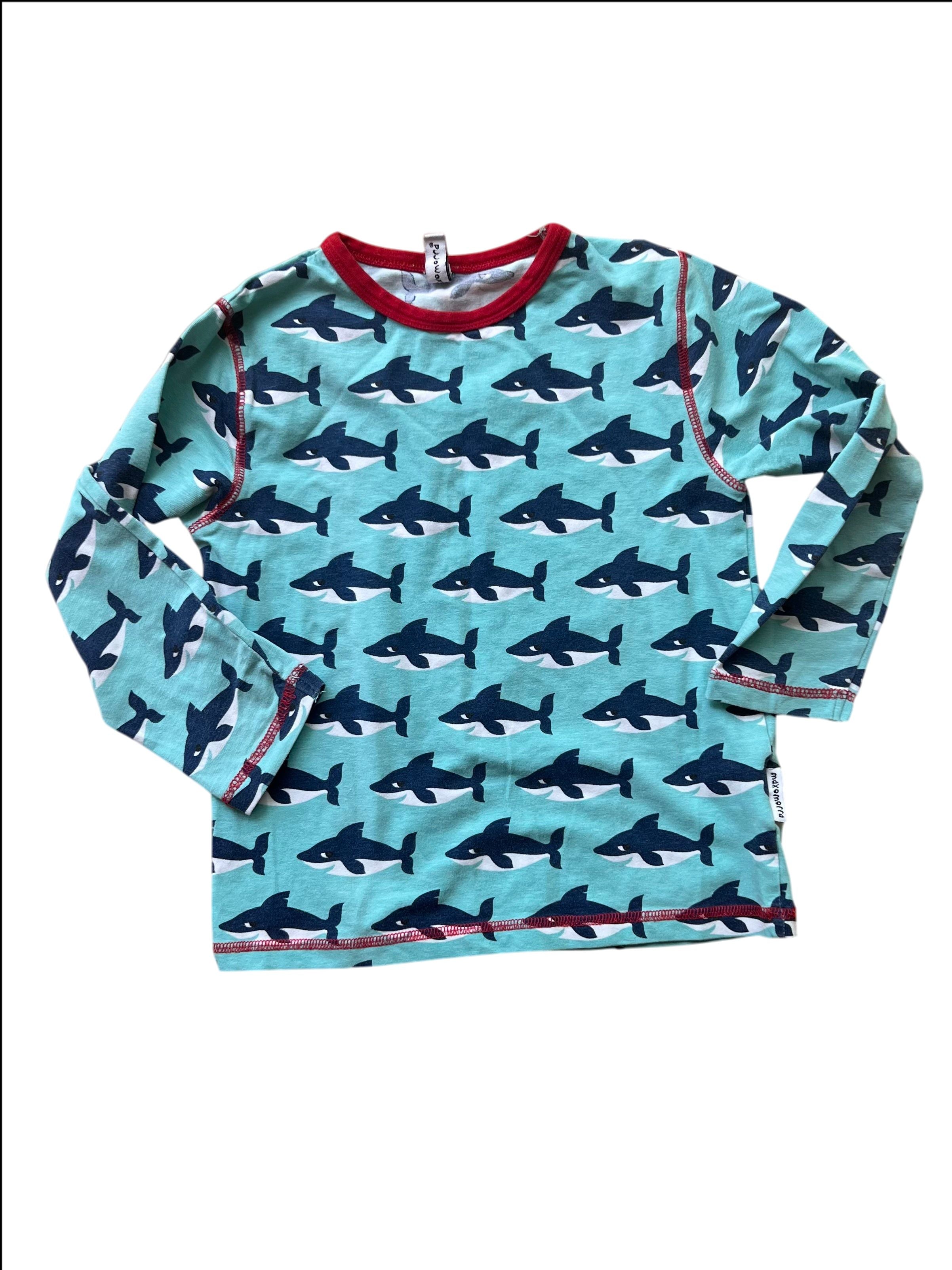 Longsleeve Shark Pajamas 