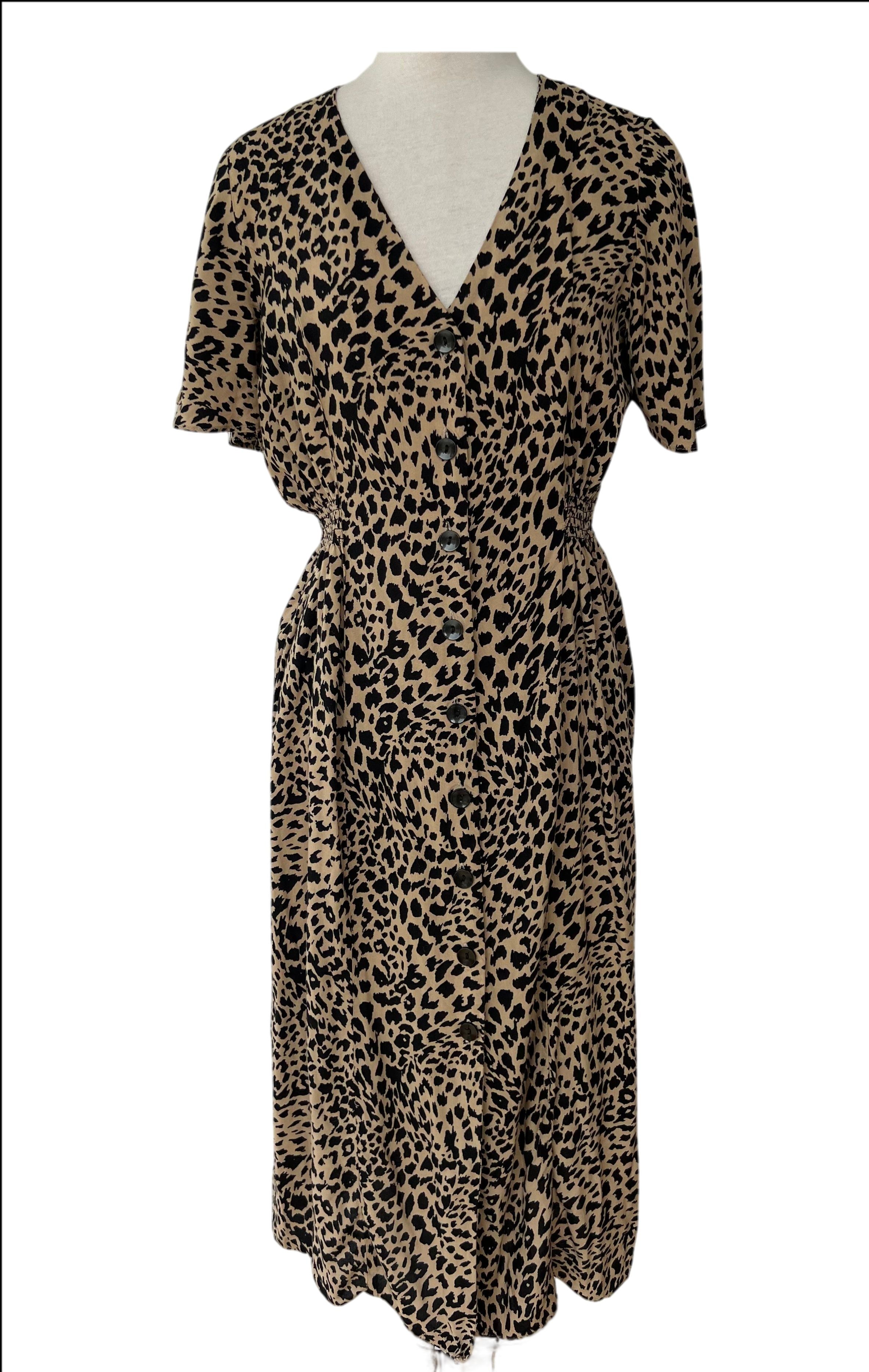 Sportsgirl leopard print outlet dress