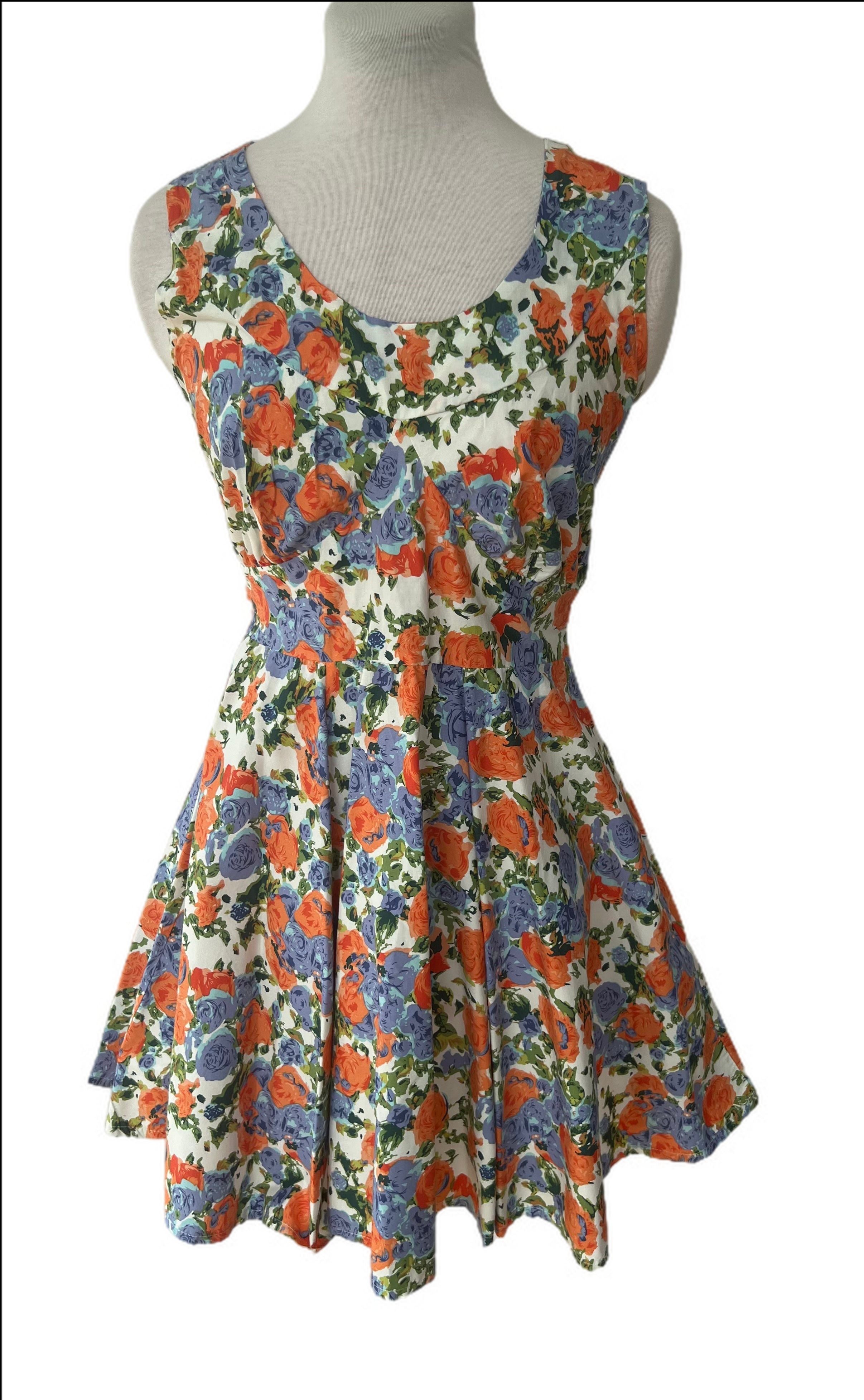 Floral Apron dress