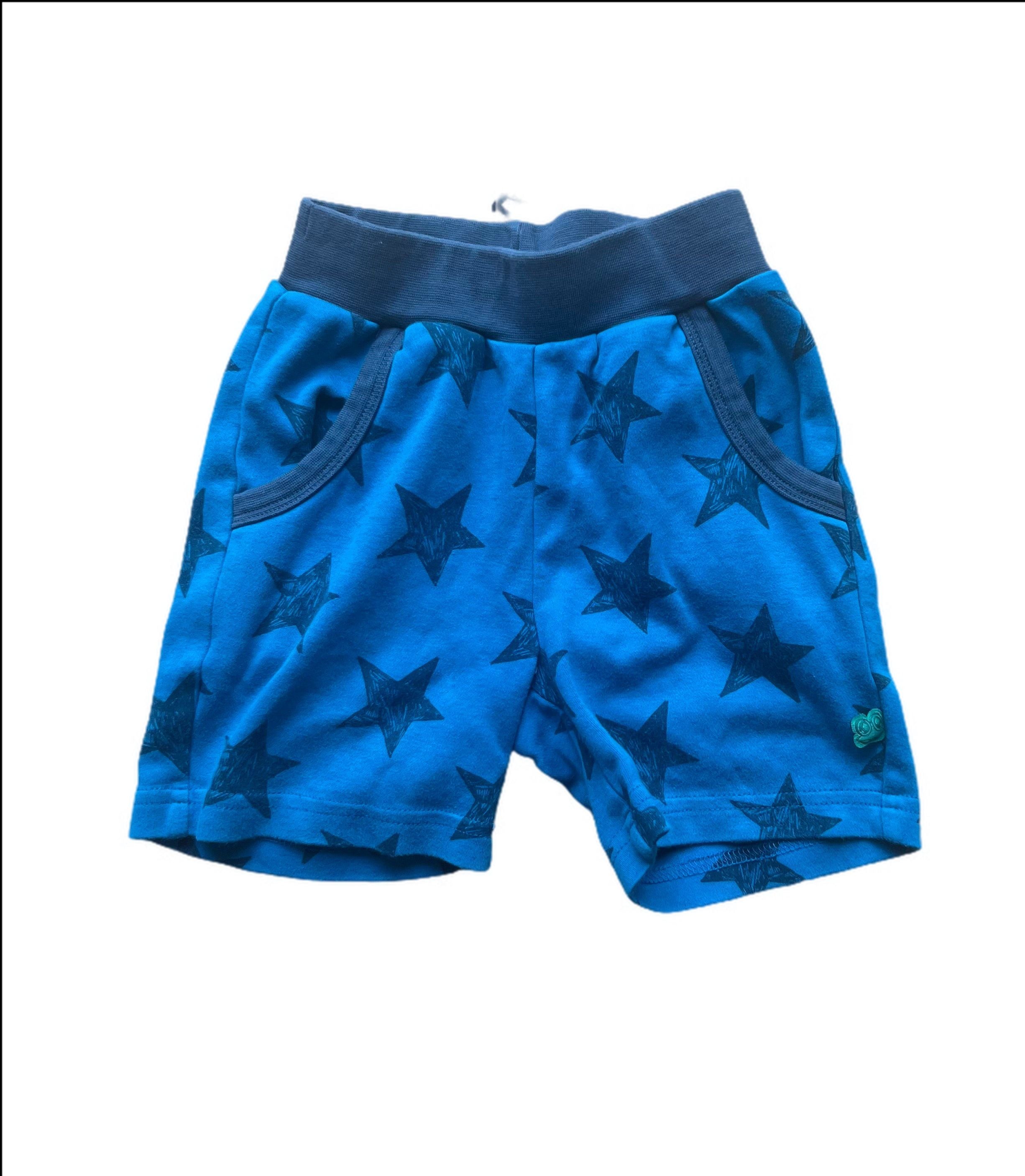 Jersey shorts with stars